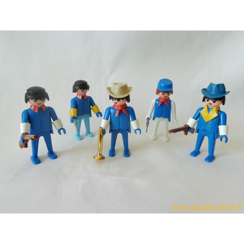 Lot figurines Klicky Playmobil 1974 jouets rétro jeux de société