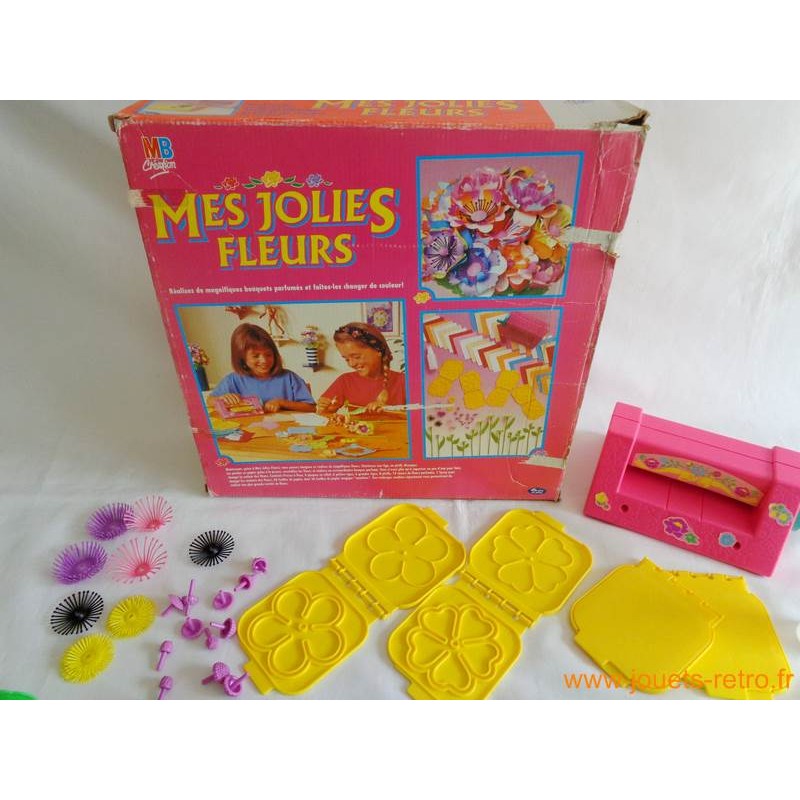 Mes jolies fleurs jeu MB 1994 jouets rétro jeux de société