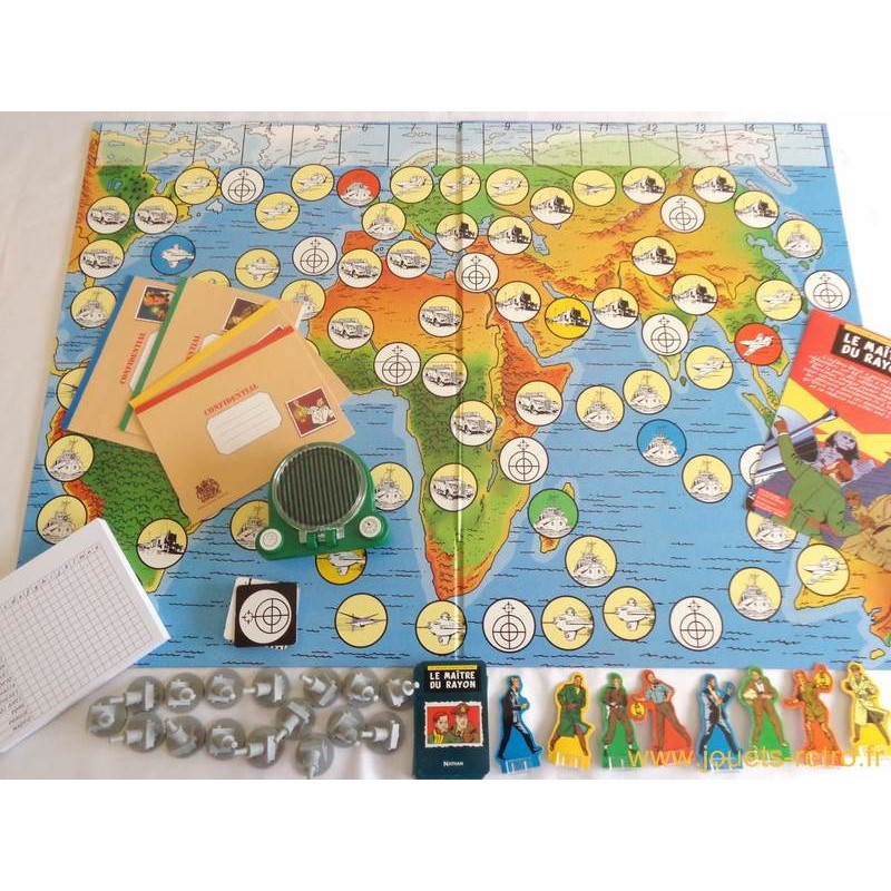 Enseigner L'anglais Par Le Jeu Nathan Le Maitre du rayon - jeu Nathan 1998 - jouets rétro jeux de société