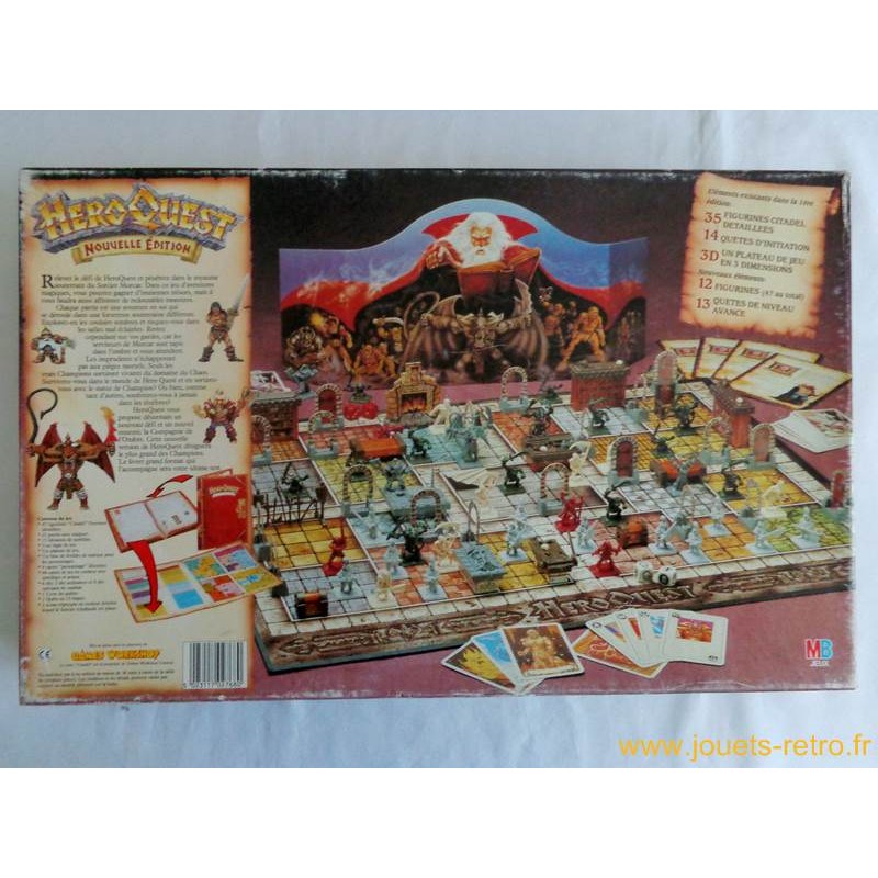 Jeu Heroquest Nouvelle édition - Complet ! Jeu De Société D'occasion