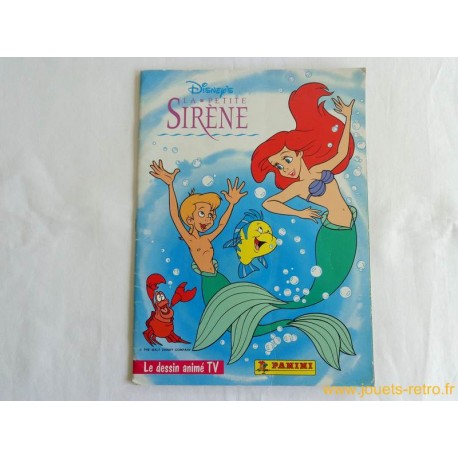 Album Panini "La Petite Sirène" le dessin animé TV Disney
