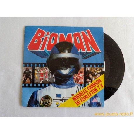 Bioman - 45T  disque vinyle