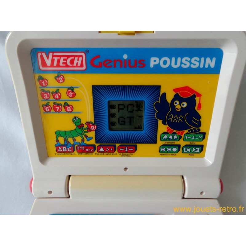 Ordinateur Genius Poussin Vtech - jouets rétro jeux de société