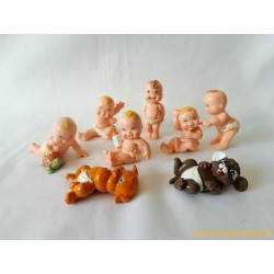 "Magic Babies" lot de 8 figurines
