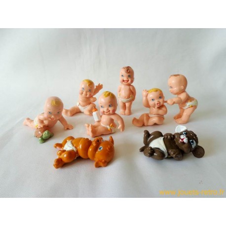 "Magic Babies" lot de 8 figurines