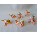 "Magic Babies" Anges lot de 6 figurines