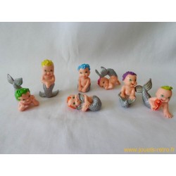 "Magic Babies" Sirènes lot de 7 figurines