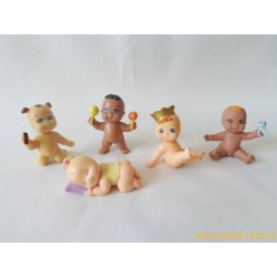 Lot 5 figurines Babies Paciocchini