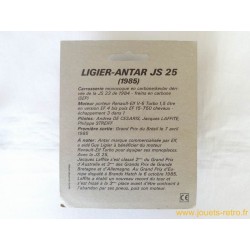 Ligier Antar JS 25 1985 ELF Compétition