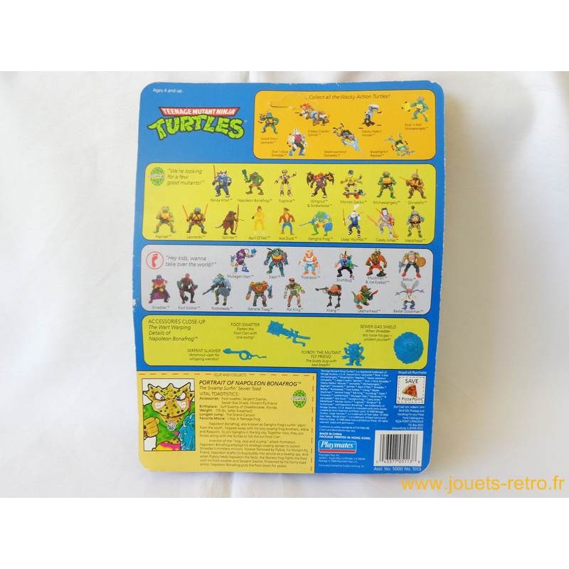 Lieutenant Leo - Les Tortues Ninja 1991 - jouets rétro jeux de société