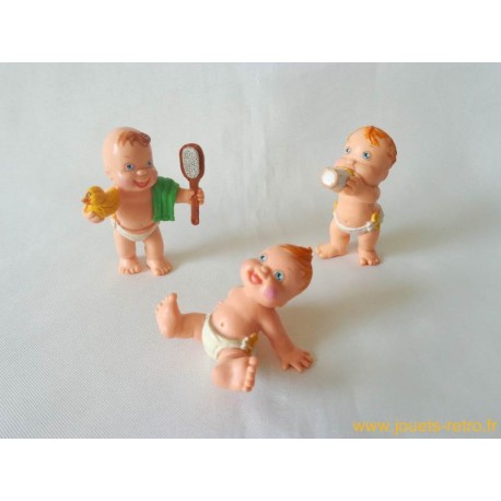 "Magic Babies" lot de 3 figurines
