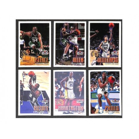 NBA Hoops Sky Box 99-00 set complet 185 cartes