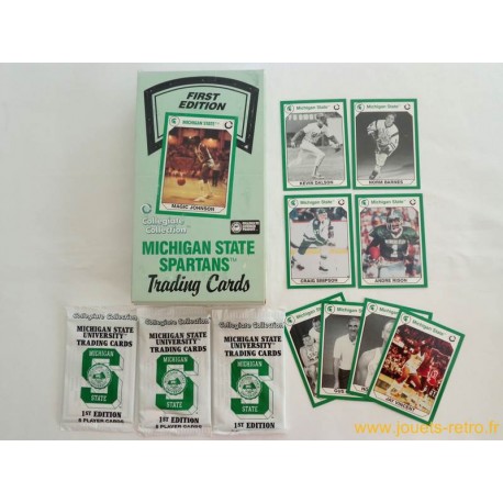Paquet cartes sport "Michigan State Spartans"