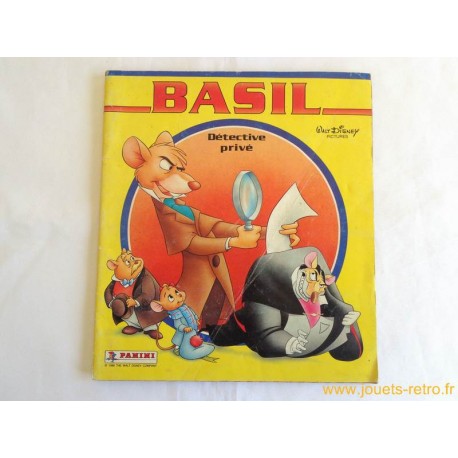 Album Panini "Basil détective privé"