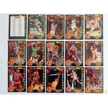 Lot cartes basketball Wild Card Collegiate 1st Edition 1992