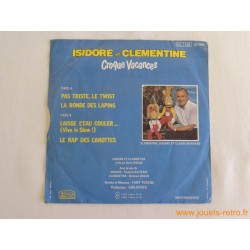 Croque Vacances Isidore et Clementine - disque 45t