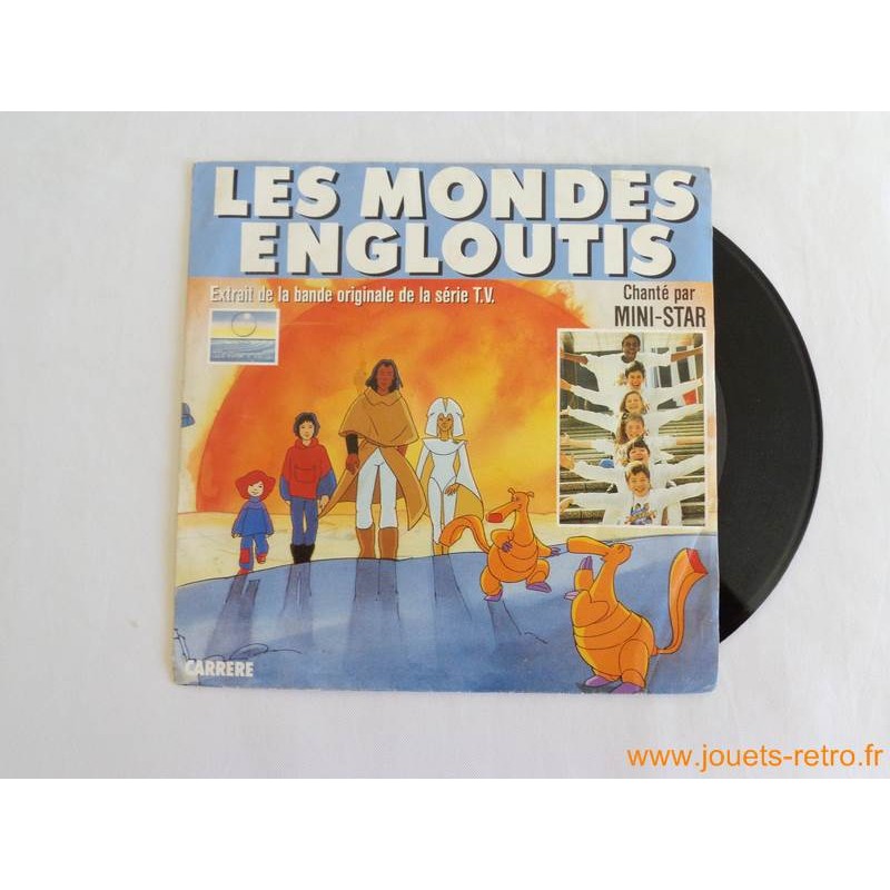 Les mondes engloutis - 33T Disque vinyle