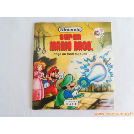 Livre Super Mario Bros "Piège au fond du puits"