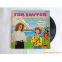 Tom Sawyer "une journée bien remplie" - Livre disque 45t