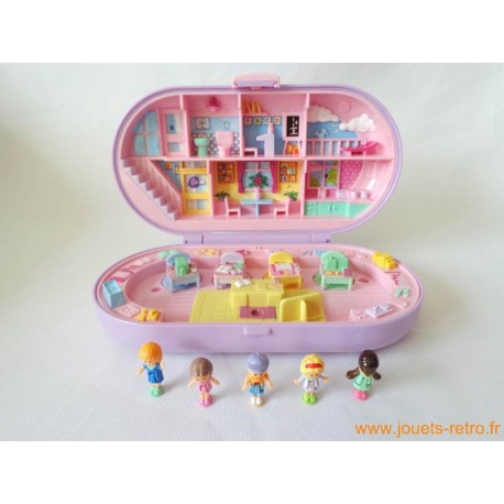 Stampin' school playset Polly Pocket 1992