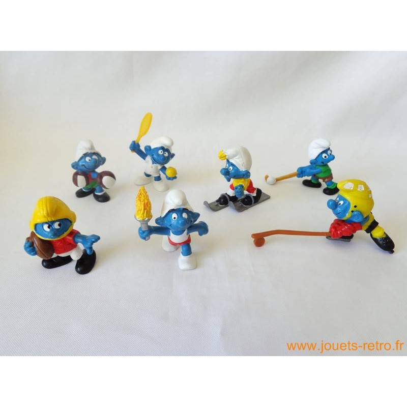 Lot De 20 Figurines Schtroumpfs McDonald’s – PEYO – Schlümpfe – Vintage