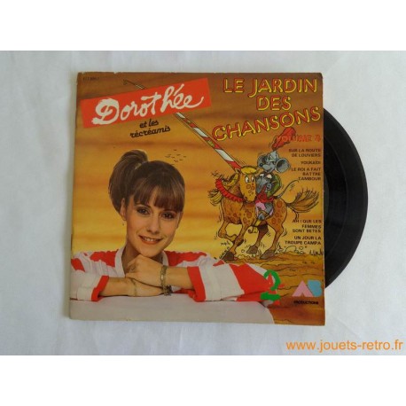 Dorothée Le jardin des chansons vol 4 - 45T Livre Disque vinyle 