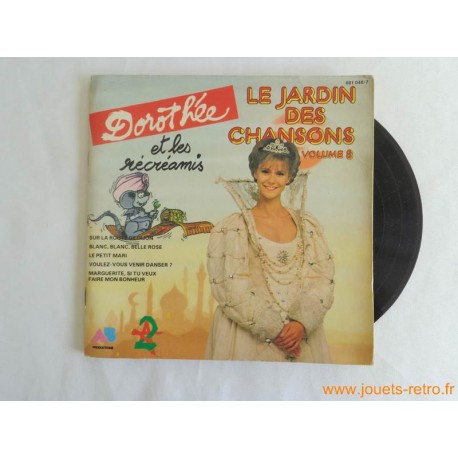 Dorothée Le jardin des chansons vol 8 - 45T Livre Disque vinyle 