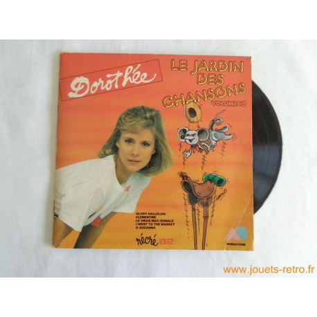 Dorothée Le jardin des chansons vol 10 - 45T Livre Disque vinyle 