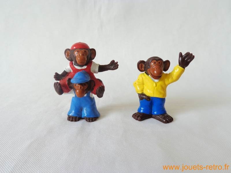 Vrac lot Clipo - jouets rétro jeux de société figurines et objets vintage