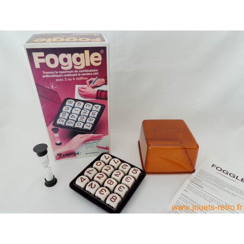 Boggle - Jeu Capiepa Miro Meccano 1977 - jouets rétro jeux de société  figurines et objets vintage