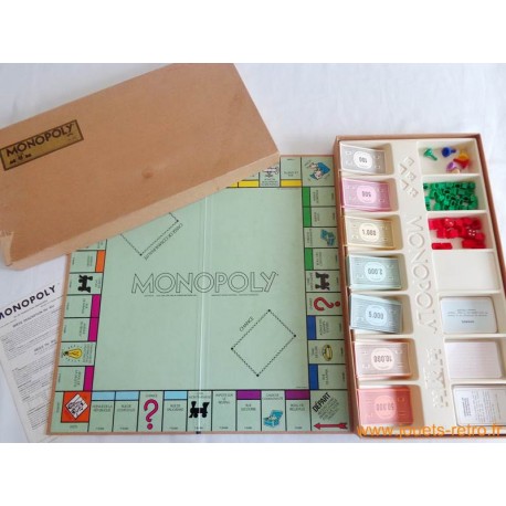 Monopoly - jeu Miro Meccano 1982
