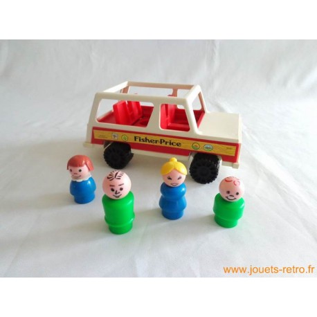 Voiture et famille Fisher Price