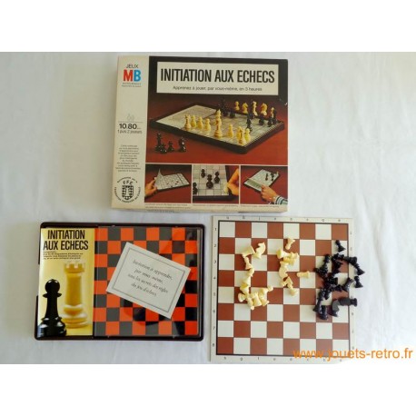 Initiation aux échecs - jeu MB 1973