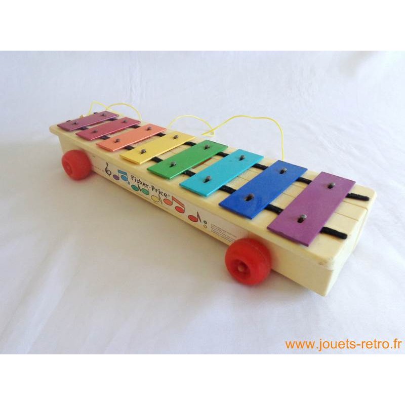 Xylophone vintage 2 en 1 Fisher Price - Caverne des Jouets