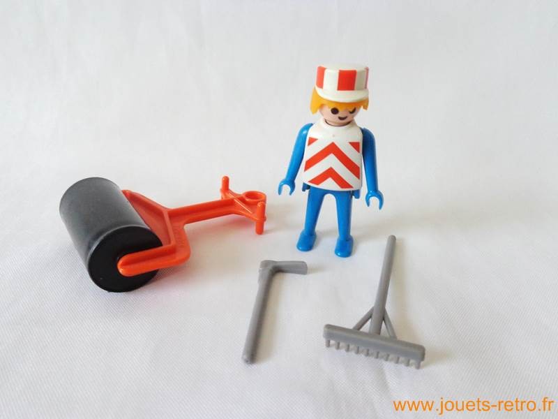 Playmobil chantier Klicky 3201 - jouets rétro jeux de société figurines  et objets vintage