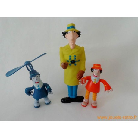 Lot figurines "Inspecteur Gadget"