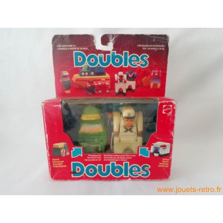 Doubles "perroquet / marin" Mattel