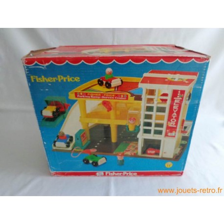 Garage Fisher Price Play family – Fisherprice – – Jouets vintage et retrogaming