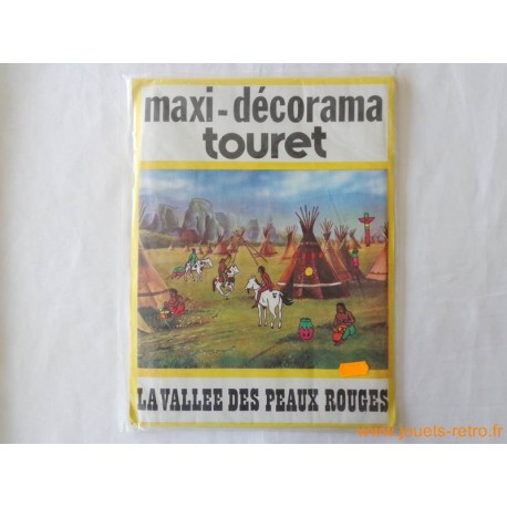 Maxi Décorama Touret "La vallée des peaux rouge"