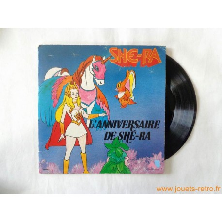 She-Ra, l'anniversaire de Shé-Ra - Livre disque 45t