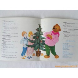 Nounours et le Père Noël - 45T Livre disque vinyle 