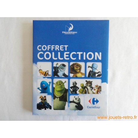 Coffret collection cartes Dreamworks Carrefour