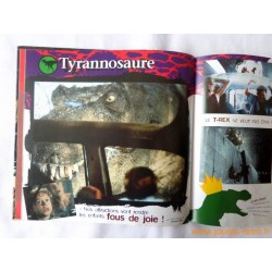 Livre "Le monde Perdu Jurassic Park" héros, scènes, dinosaures...