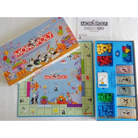 Monopoly Junior - jeu Parker 1992