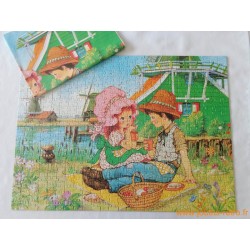 Puzzles Miss Petticoat "Le pique-nique" Nathan 1979