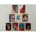 Lot 9 cartes NBA spéciales Insert "Pippen"