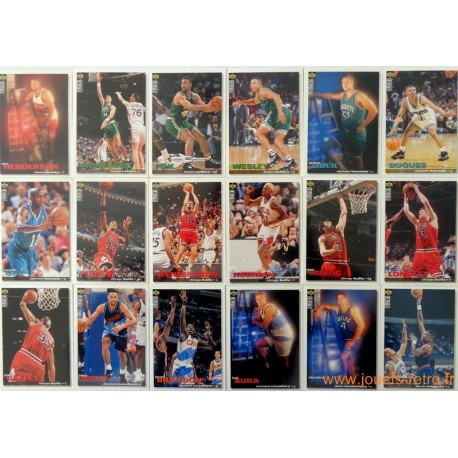 Lot 122 cartes NBA Upper Deck Collector's Coice 95-96 série 2