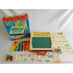 Pupitre de jeux Fisher Price School Days Desk 1972