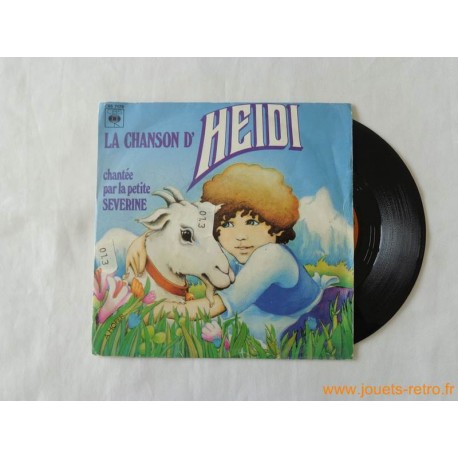 La chanson d'Heidi - disque 45t