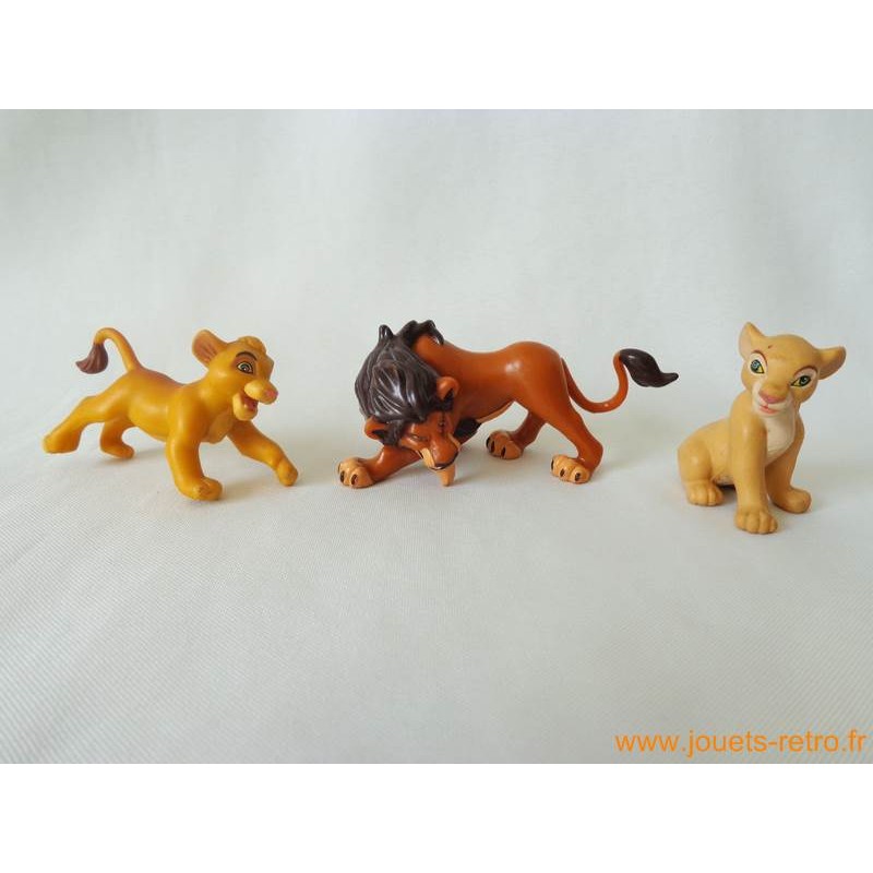 Lot figurines Le Roi Lion - jouets rétro jeux de société figurines et  objets vintage